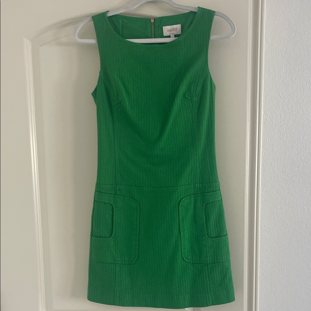 Laundry By Shelli Segal Green Mini Dress
